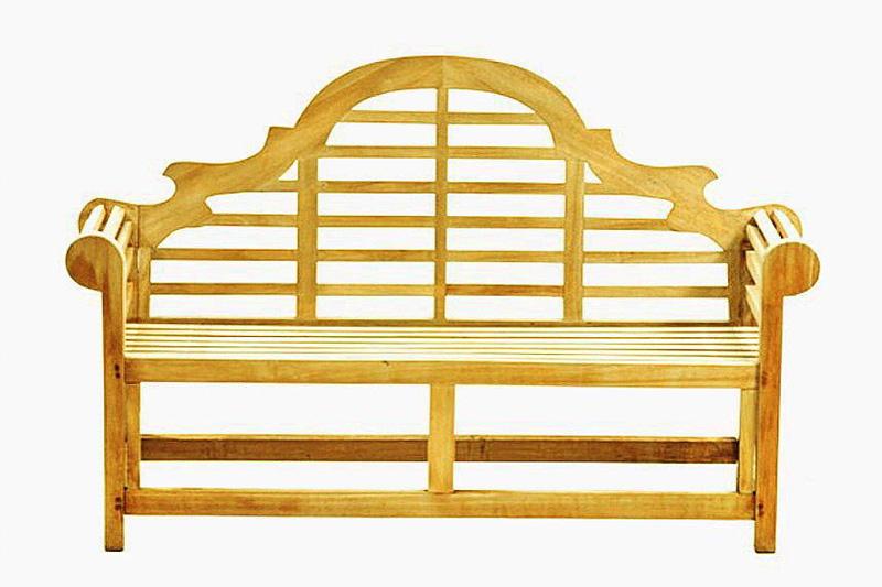 Plow & hearth lutyens best sale wood garden bench
