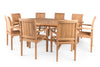 The Middleton 8 Seater Teak Garden Furniture Set