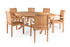 The Rievaulx 6 Seater Teak Garden Furniture Set