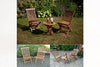 The Azerley 2 Seater Teak Garden Furniture Set