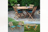The Bedale Teak 4 Seater Garden Furniture Set