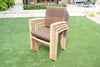 The Hemsworth 8 Seater Teak & Rattan Garden Furniture Set