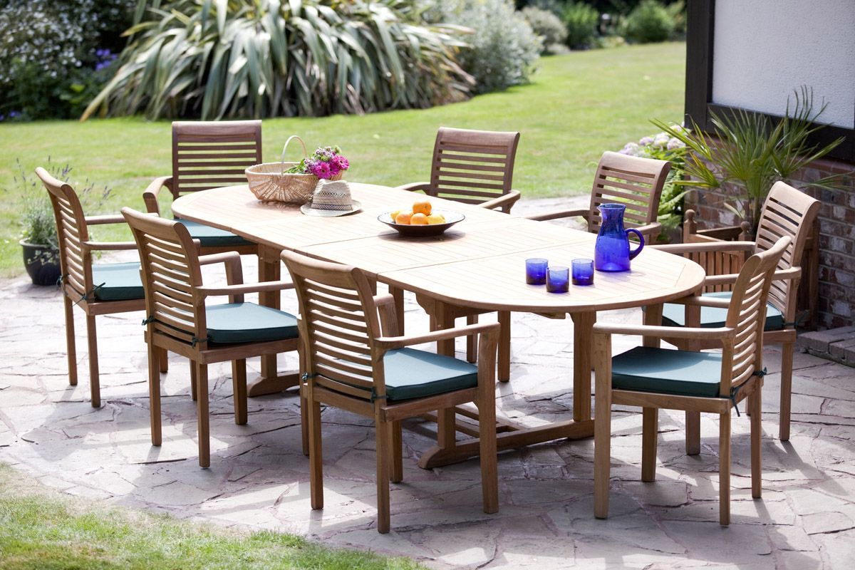 The Ripon Teak Seater Garden Furniture Set Garden Furniture
