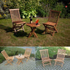 The Roxby 2 Seater Teak Garden Furniture Set